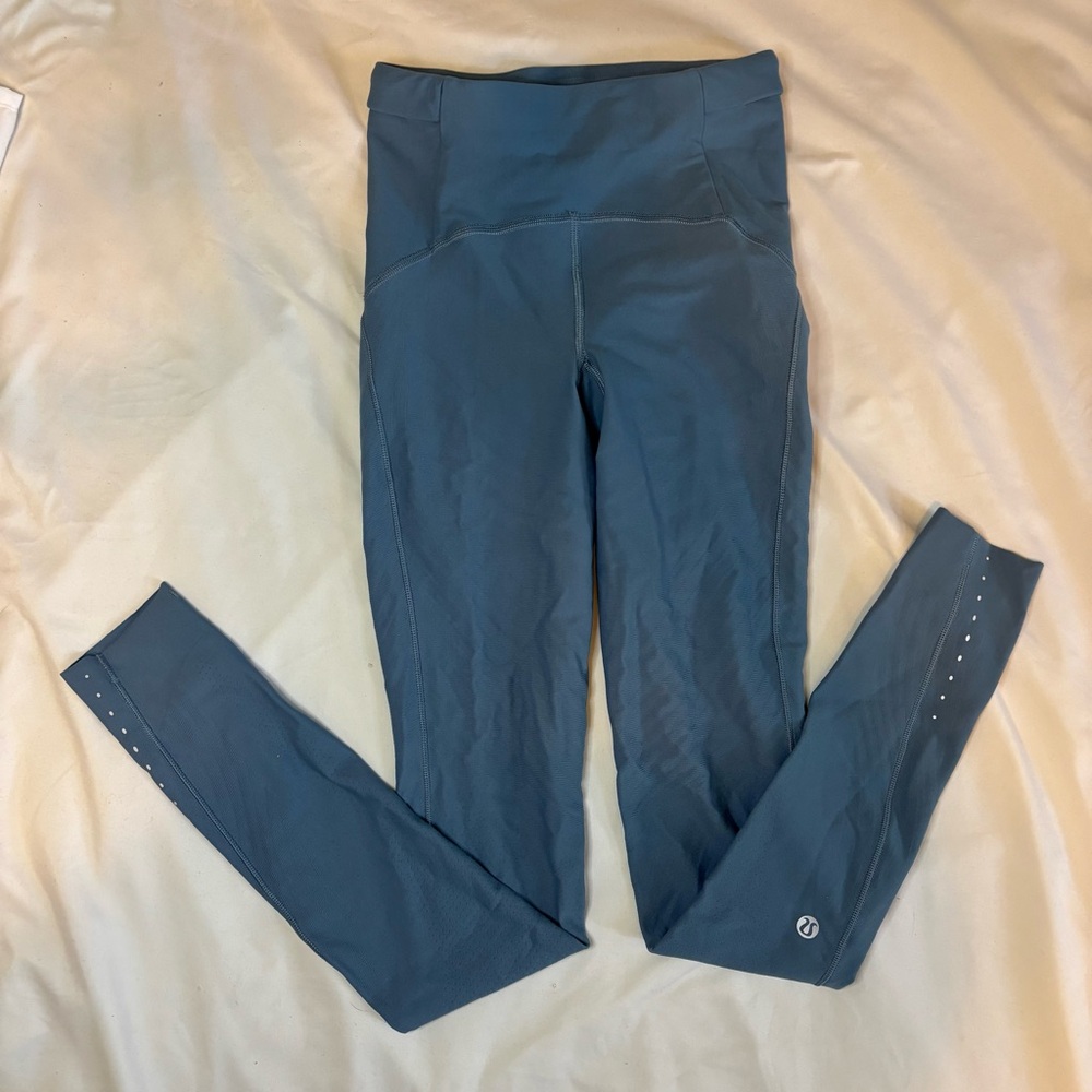 Lululemon Senseknit High-Rise Tights Leggings. Blue Size 2